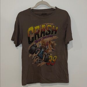 Crash Team Racing Graphic Tee - Brown